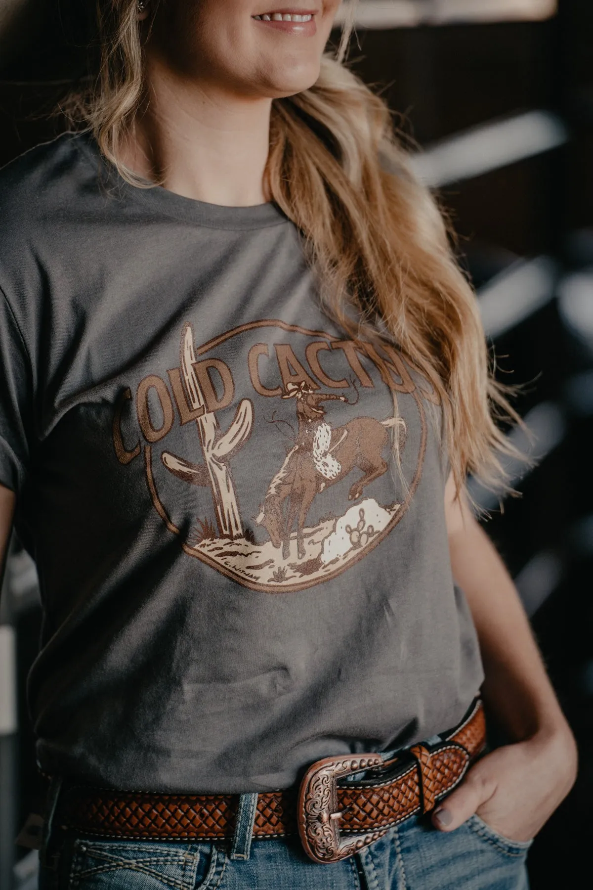 "Wild n' Wooly" CC Cowgirl Exclusive Graphic T (1 XXL Only)
