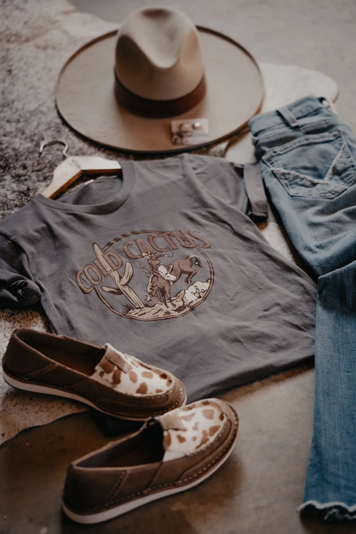 "Wild n' Wooly" CC Cowgirl Exclusive Graphic T (1 XXL Only)