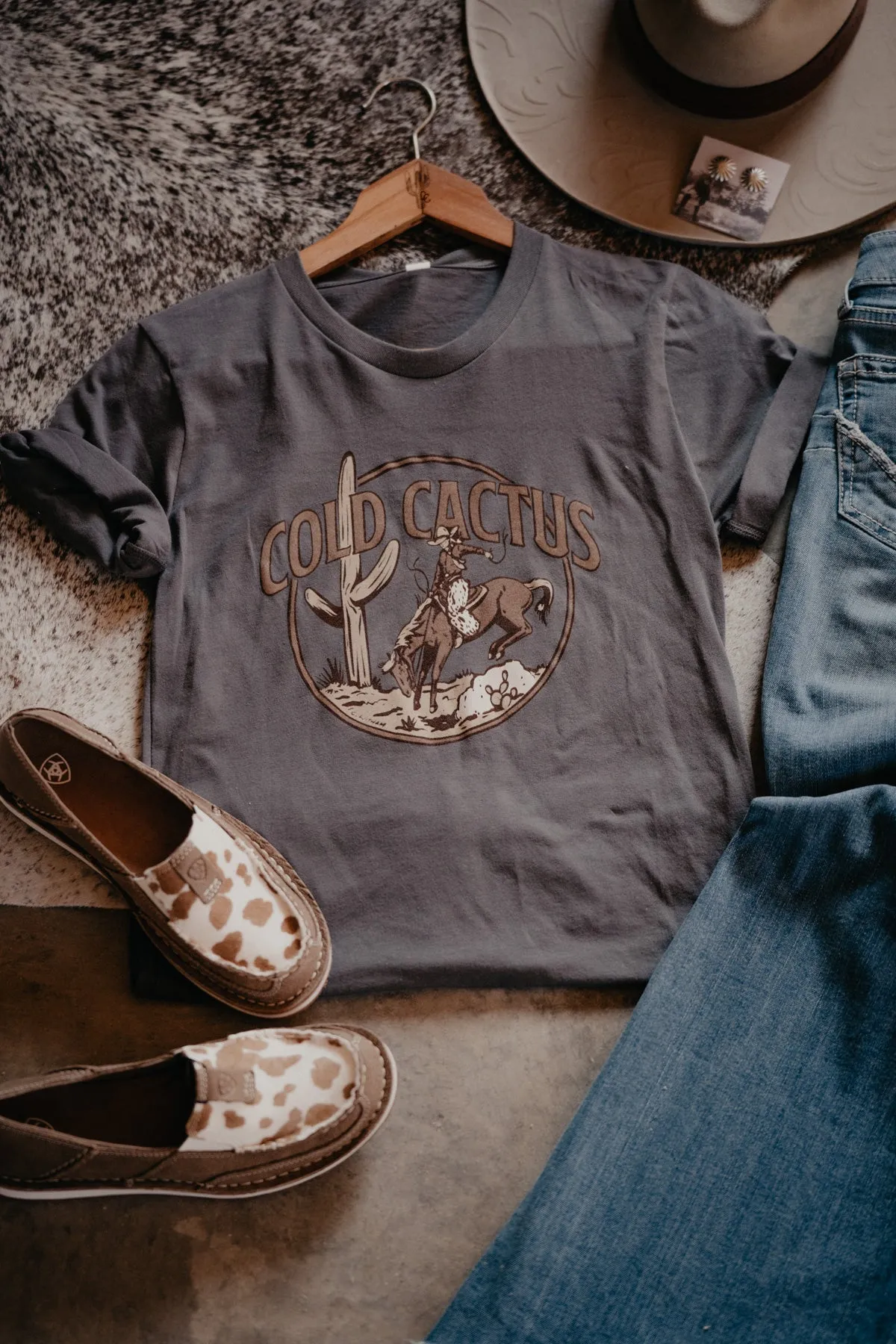 "Wild n' Wooly" CC Cowgirl Exclusive Graphic T (1 XXL Only)