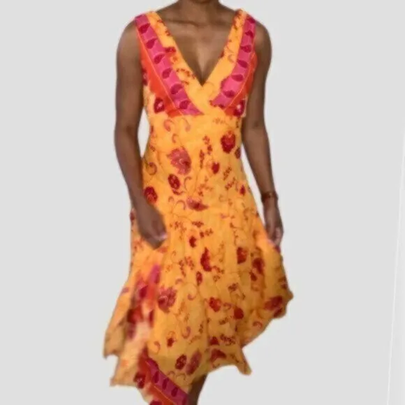 Rabit Rabit Flowy Midi Cocktail Dress
