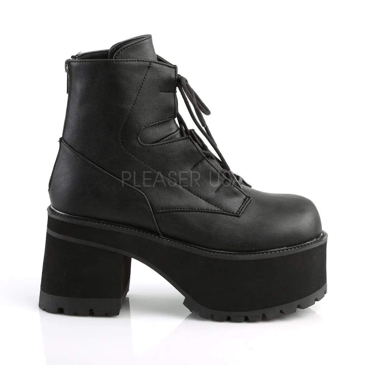 RANGER-102  Black Vegan Leather