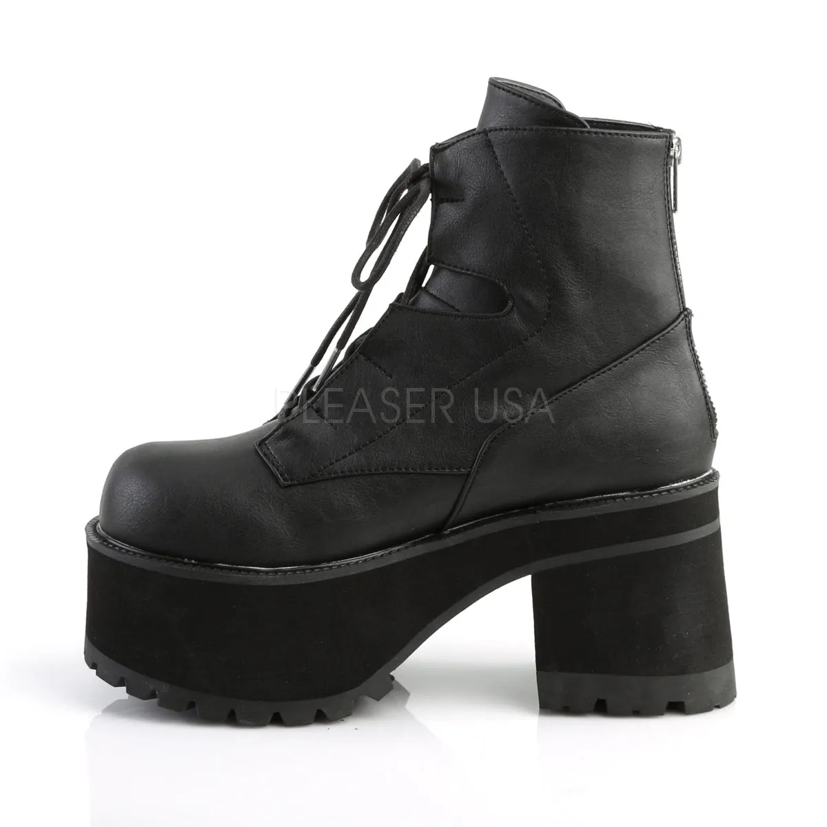 RANGER-102  Black Vegan Leather