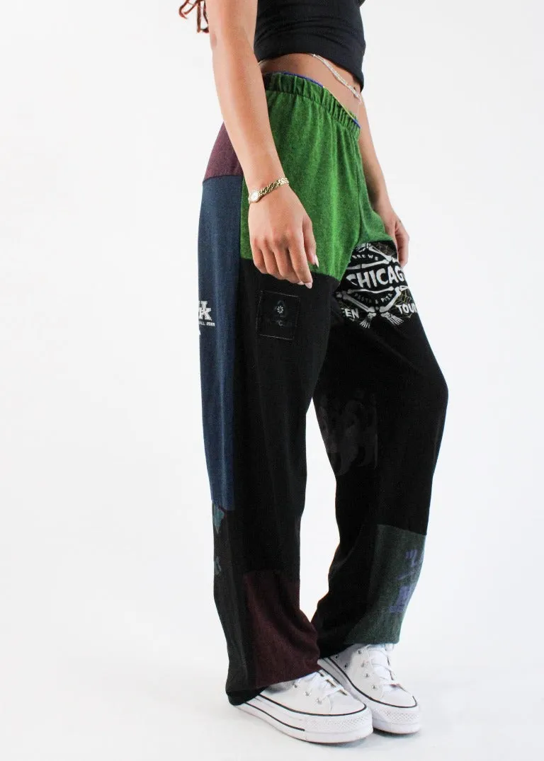 RCYCLD Eco-Blackout Pieced Pant