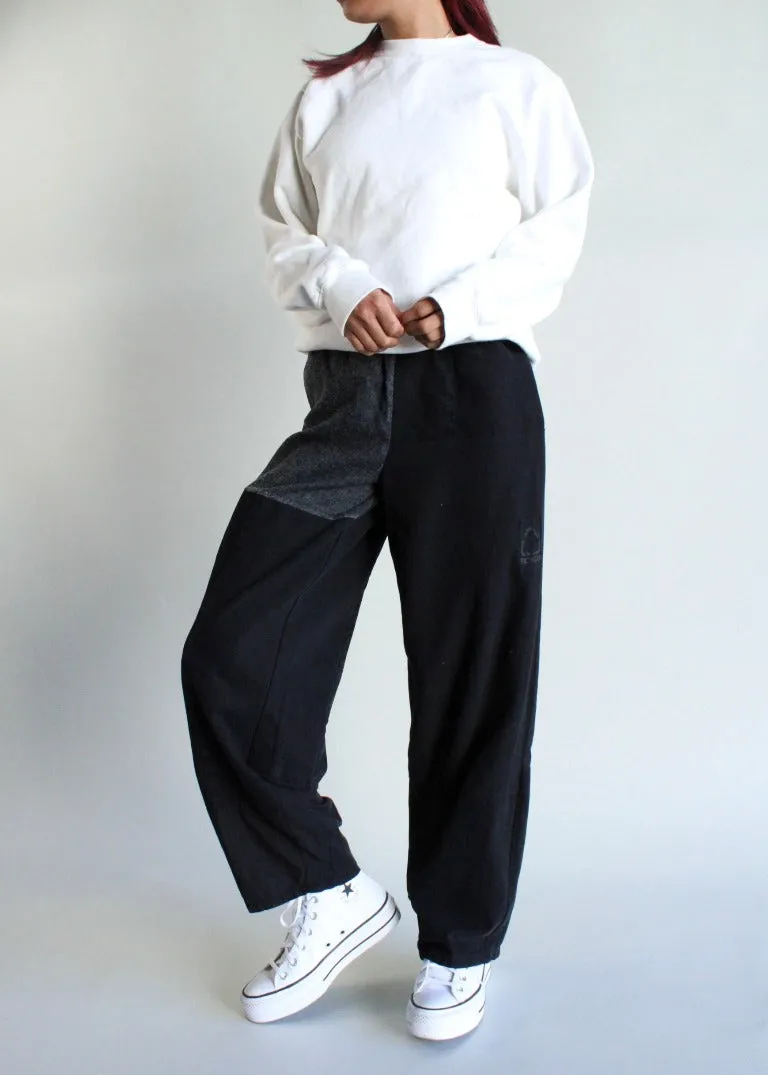 RCYCLD Eco-Blackout Pieced Pant
