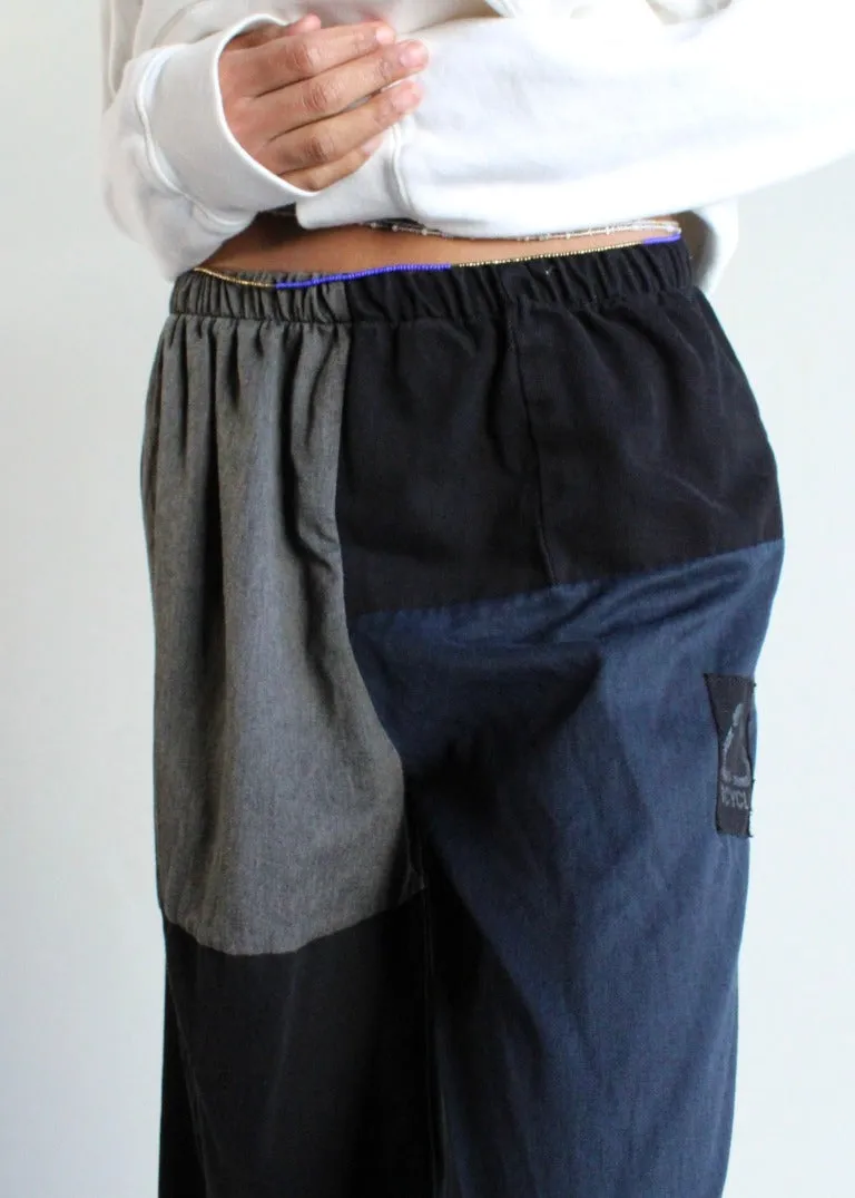 RCYCLD Eco-Blackout Pieced Pant