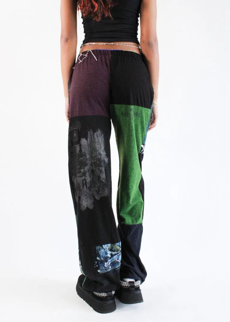 RCYCLD Eco-Blackout Pieced Pant
