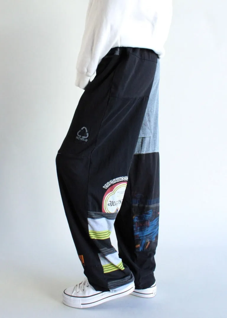 RCYCLD Eco-Blackout Pieced Pant