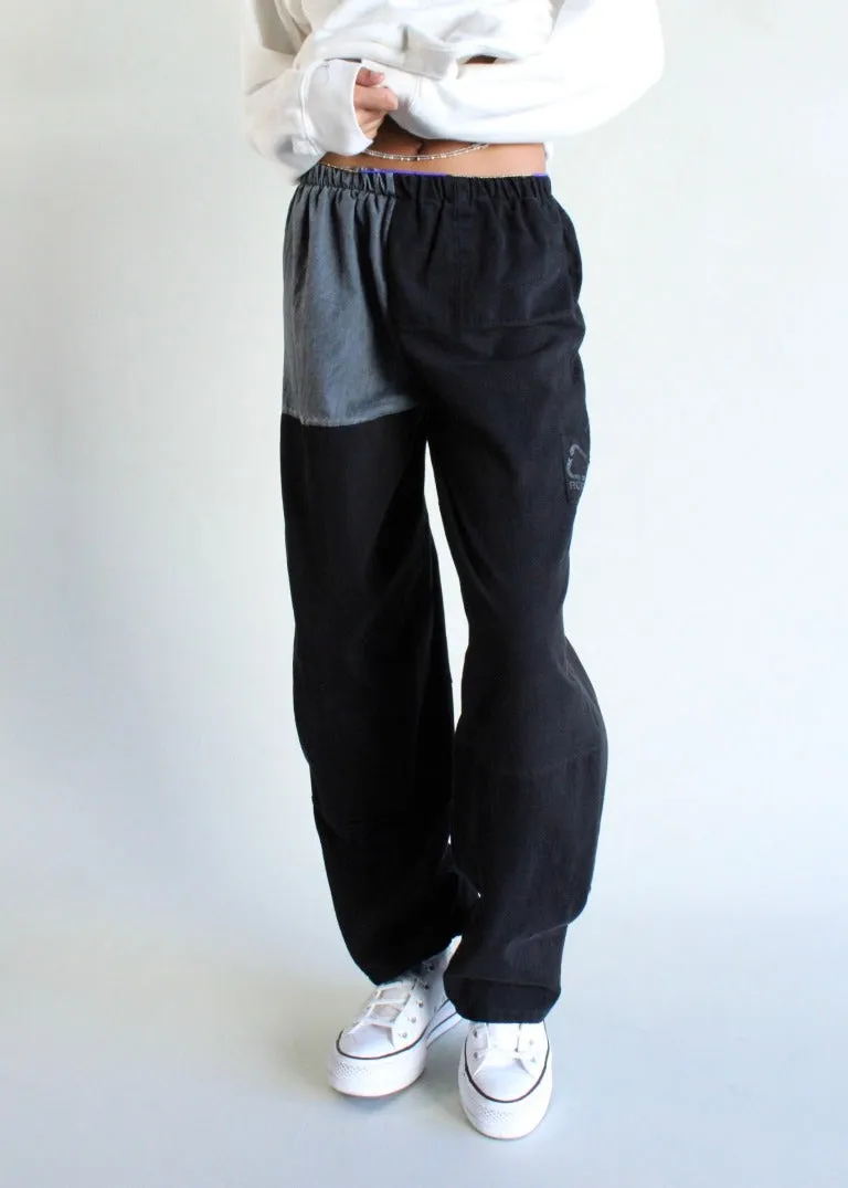 RCYCLD Eco-Blackout Pieced Pant