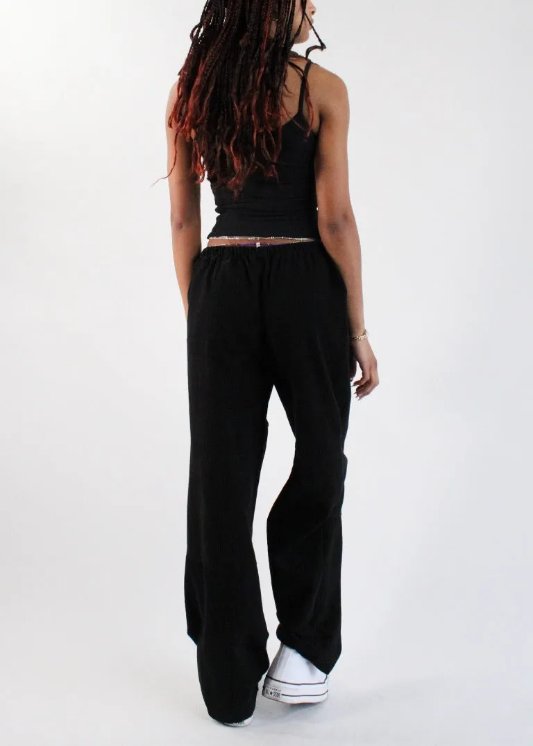 RCYCLD Eco-Blackout Pieced Pant