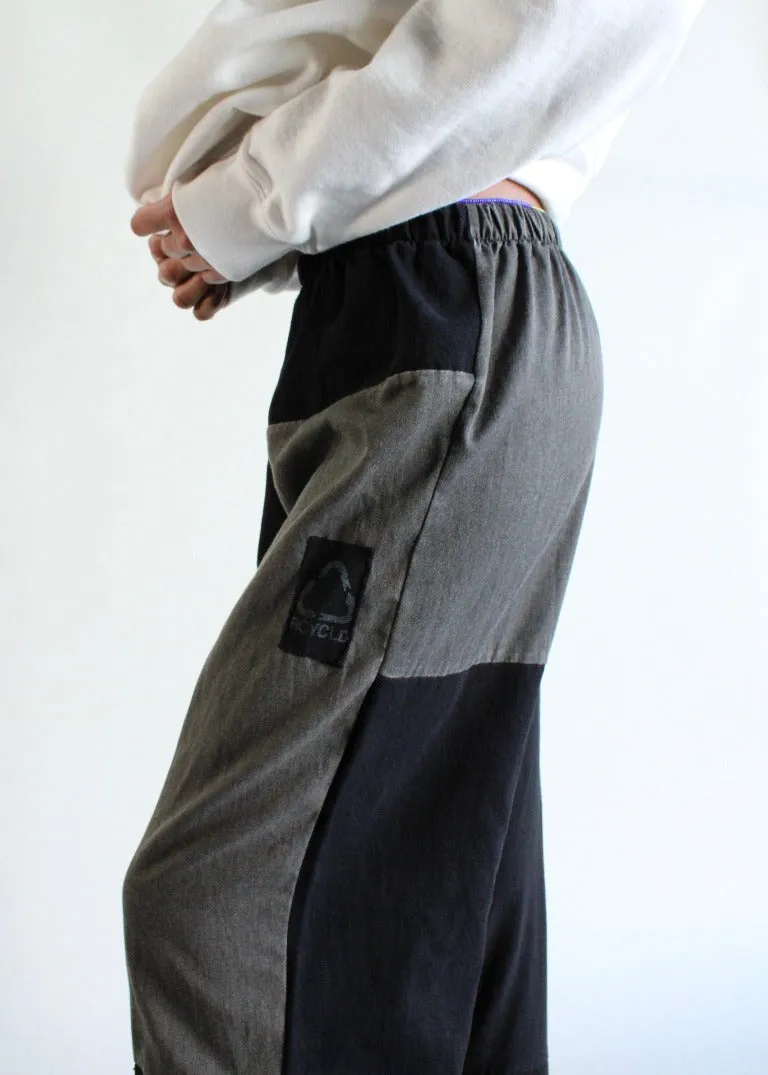 RCYCLD Eco-Blackout Pieced Pant