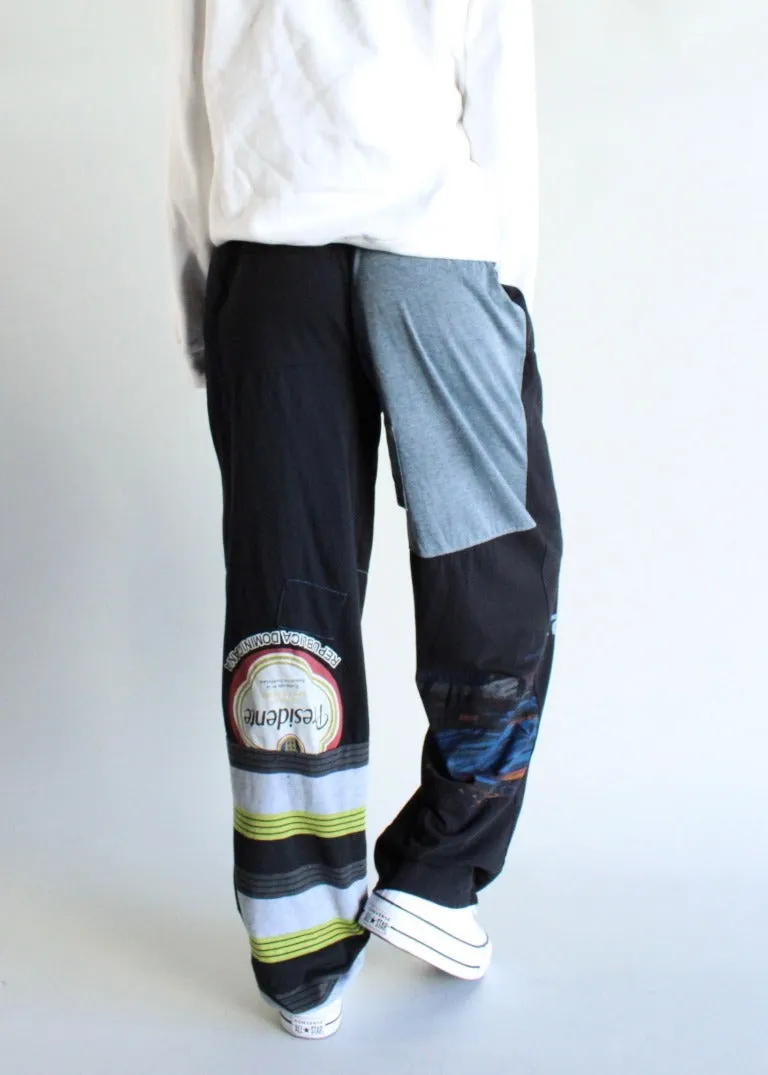 RCYCLD Eco-Blackout Pieced Pant