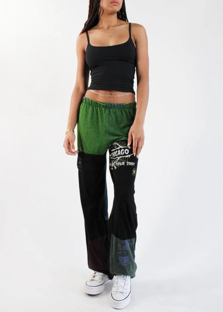 RCYCLD Eco-Blackout Pieced Pant