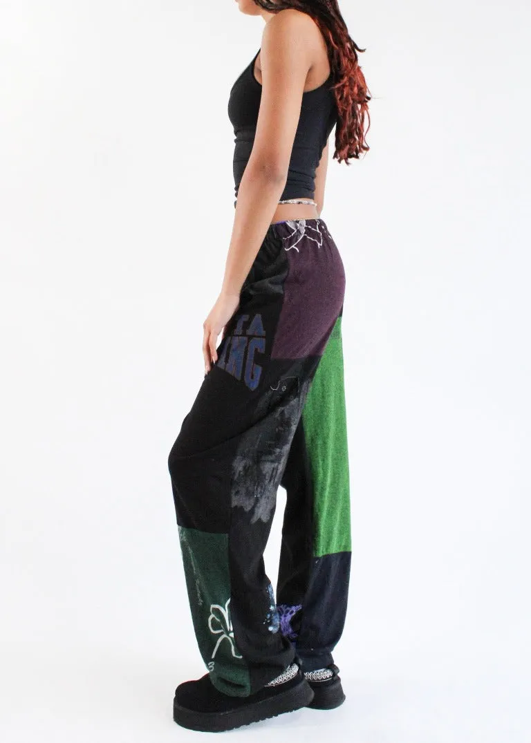 RCYCLD Eco-Blackout Pieced Pant
