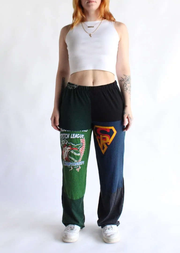 RCYCLD Eco-Blackout Pieced Pant