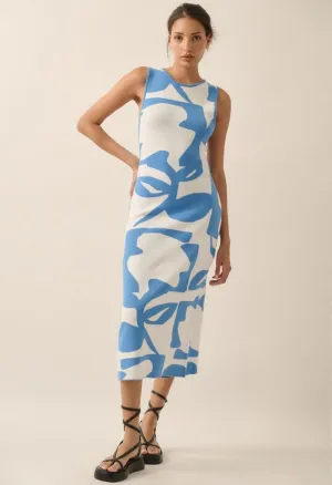 Retro Barbie Midi Dress