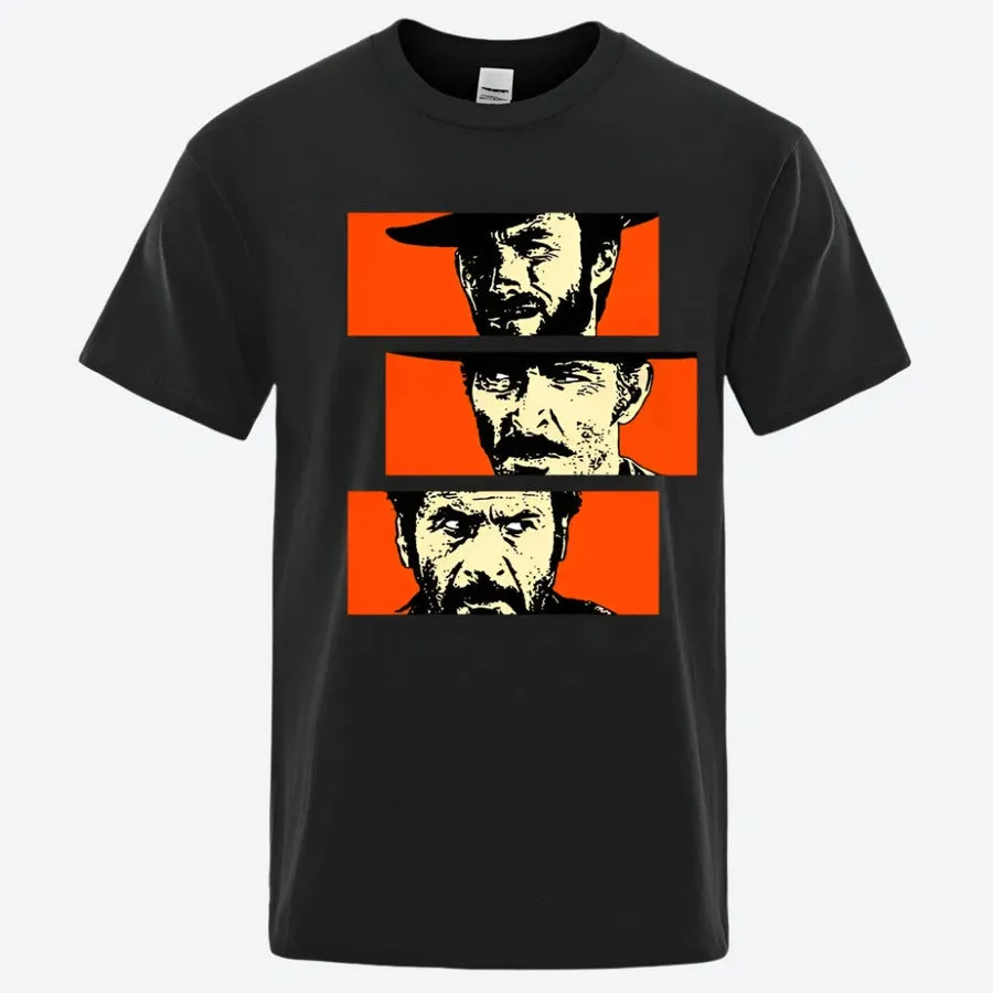 Retro Film Character Graphic T-Shirts