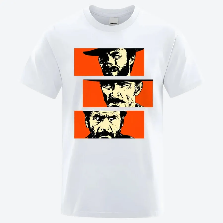Retro Film Character Graphic T-Shirts