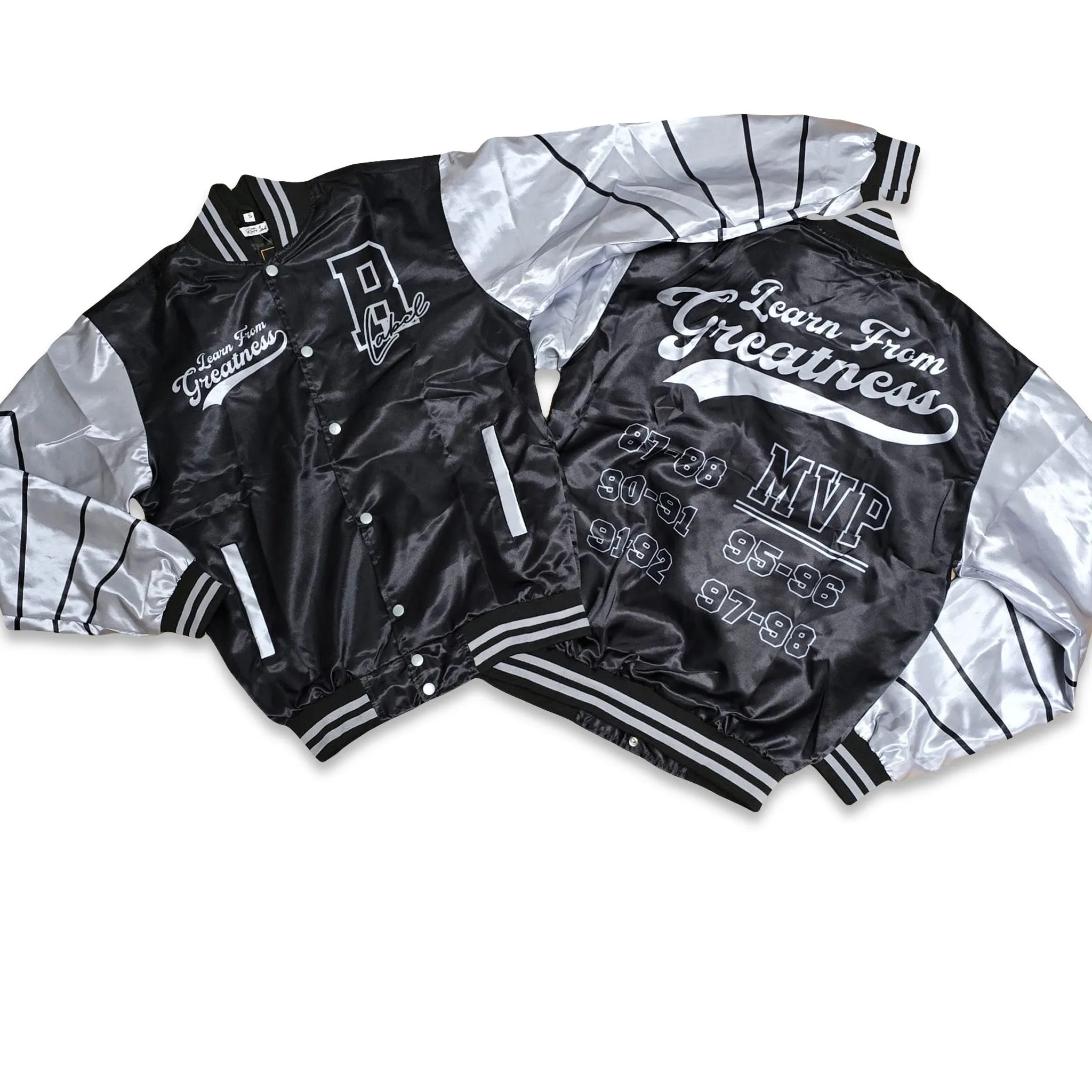 RETRO LABEL GREATNESS SATIN JACKET (RETRO 12 BARON)