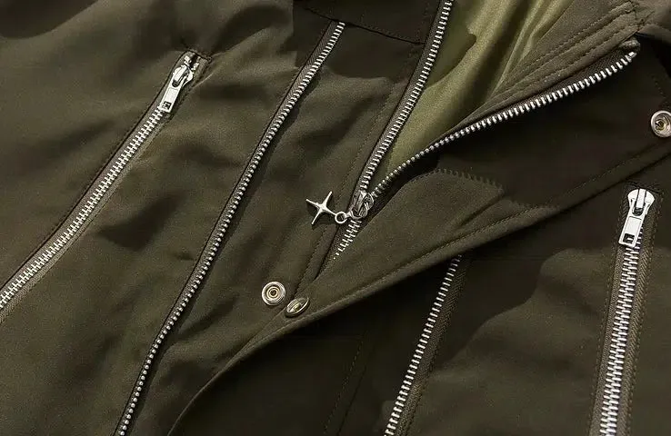 Retro Lapel Casual Jacket