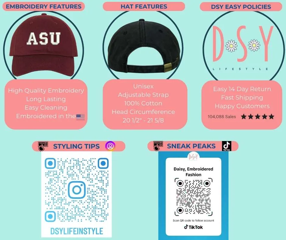 Retro Love Embroidered Baseball Cap – Bold Statement Hat