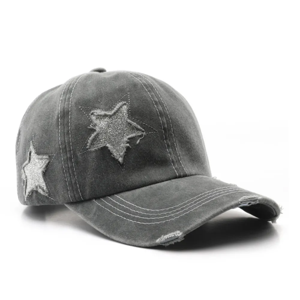 Retro Star Washed Hat