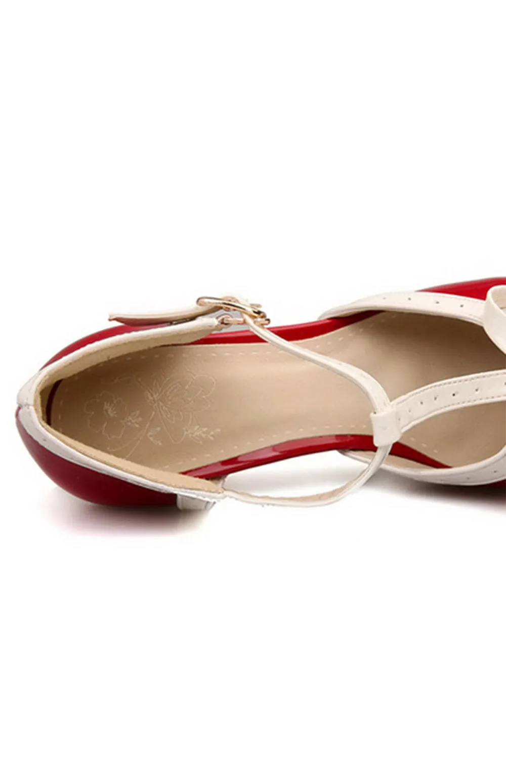 Roycebridal Retro Bow High Heel Shoes