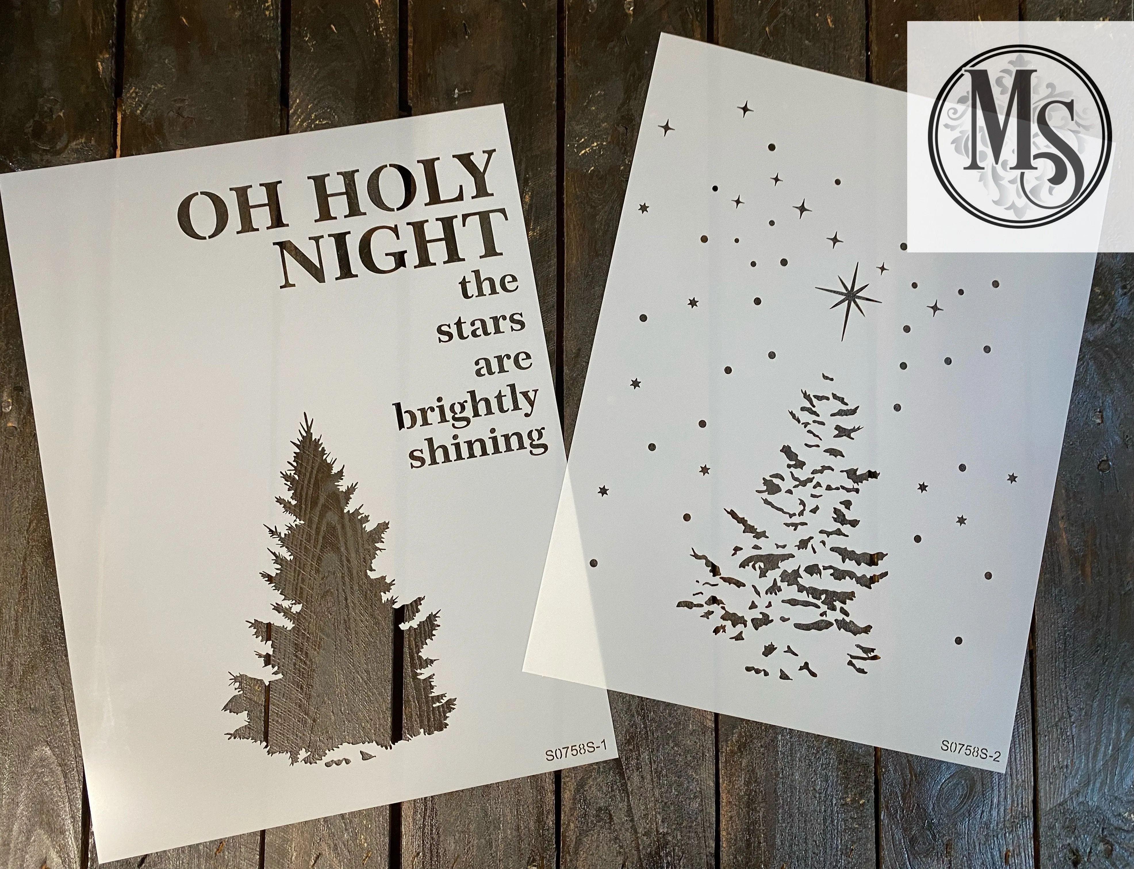 S0758 Layered Tree Design - available in 2 size options