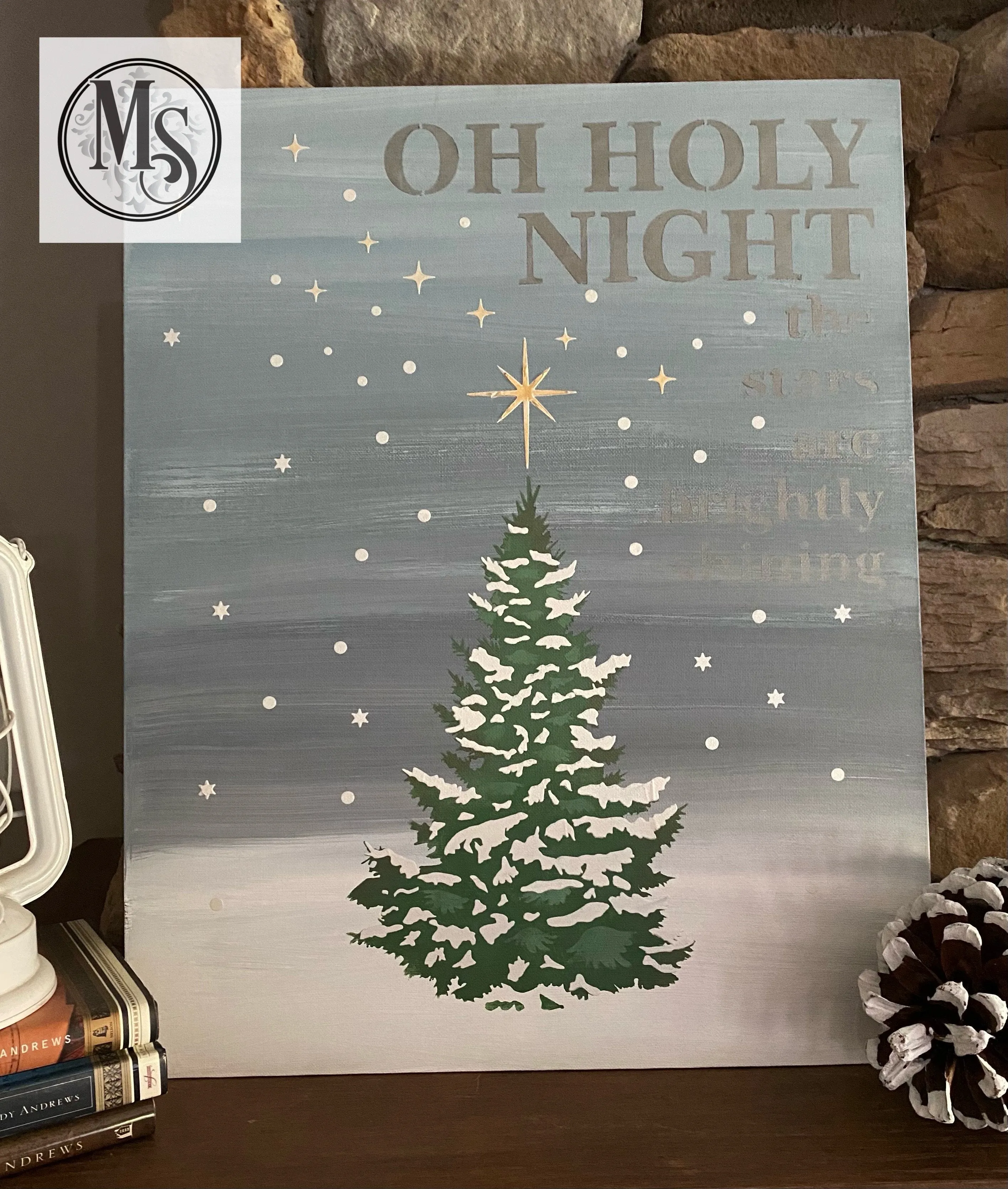 S0758 Layered Tree Design - available in 2 size options