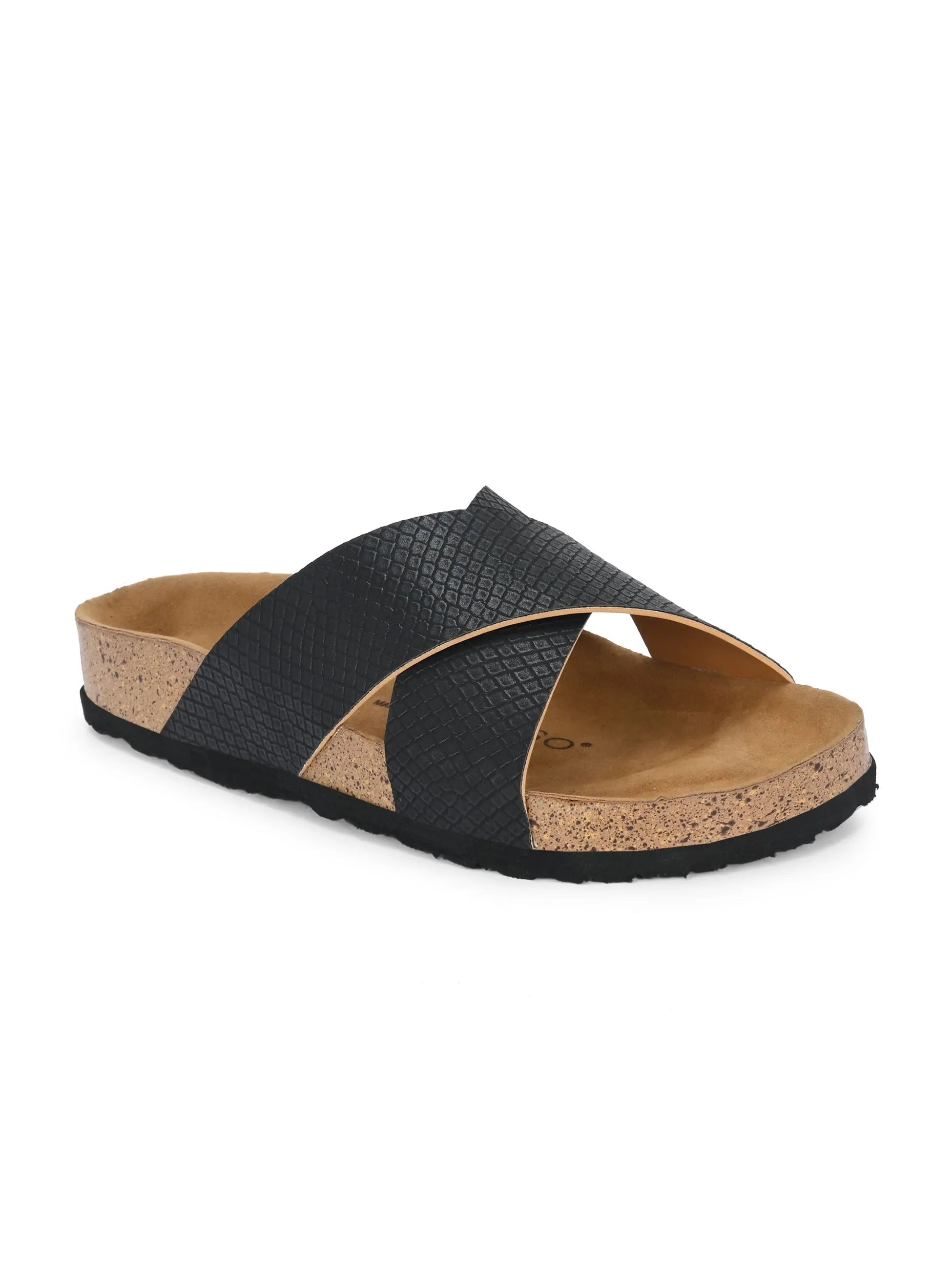 Sable Cross Strap Platform For Women