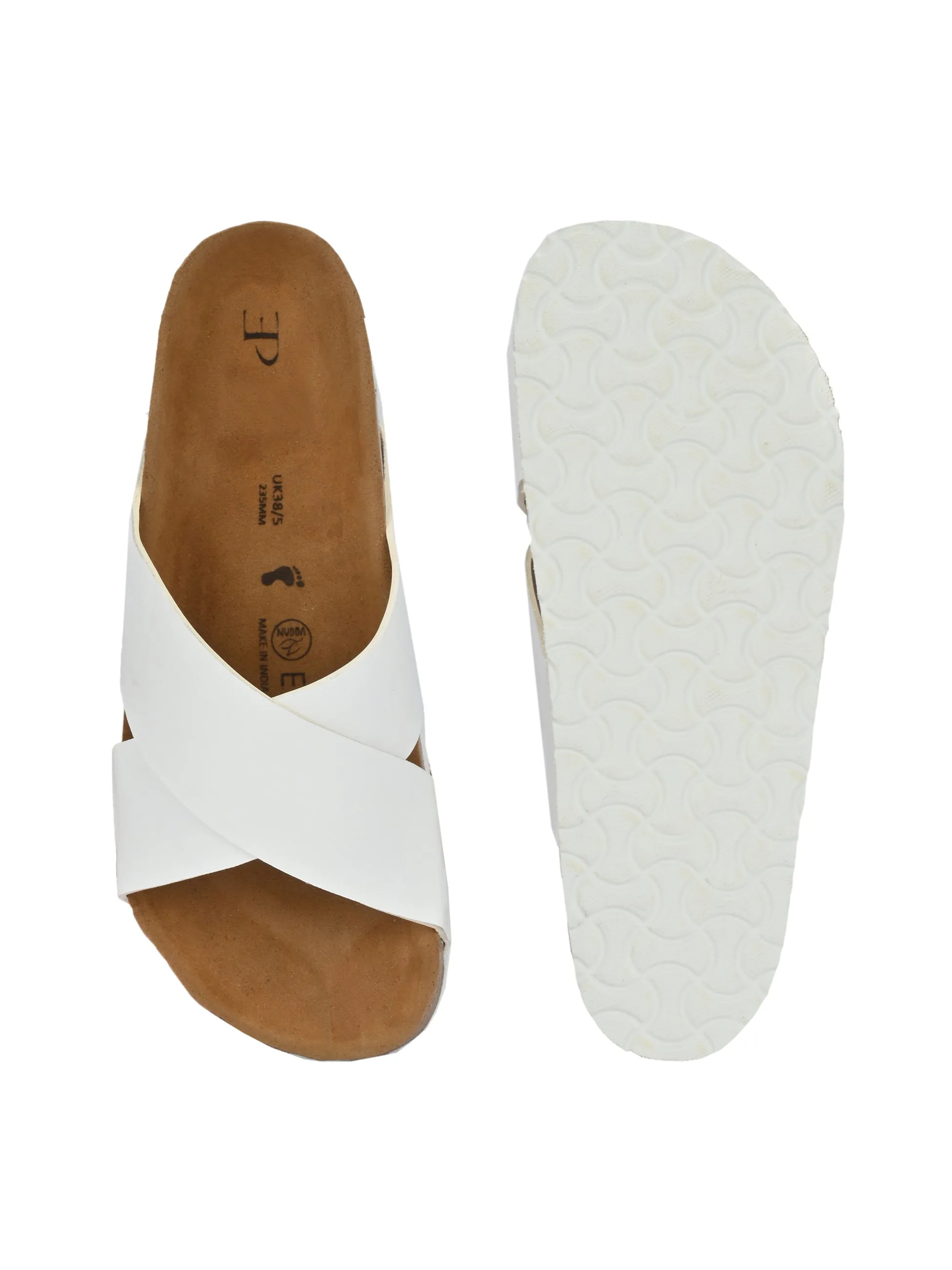 Sable Cross Strap Platform For Women