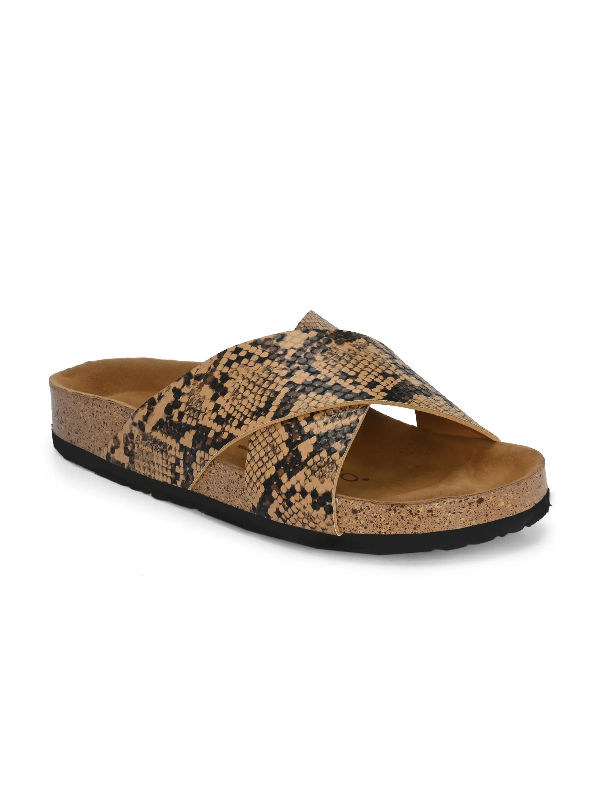 Sable Cross Strap Platform For Women