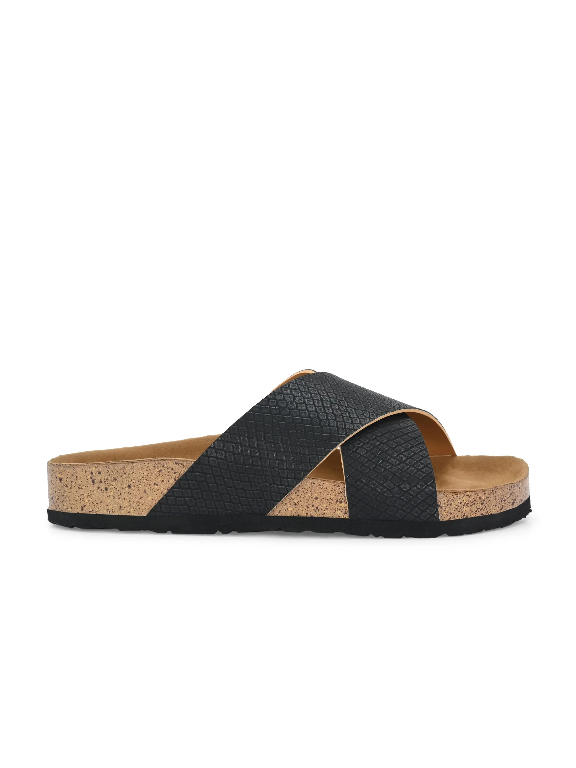 Sable Cross Strap Platform For Women