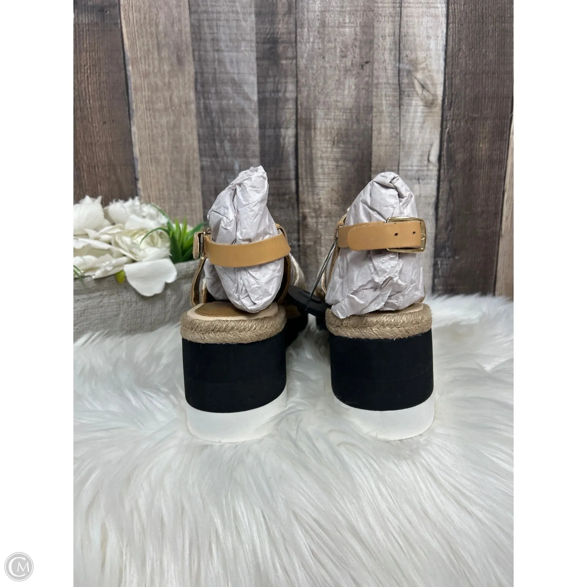 Sandals Heels Platform By Free People In Multi-colored, Size: 8