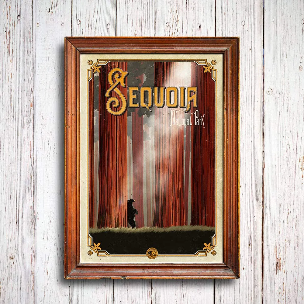 Sequoia National Park Poster
