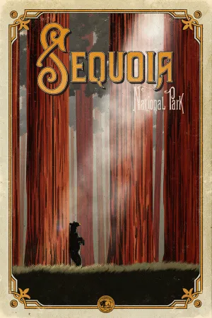 Sequoia National Park Poster