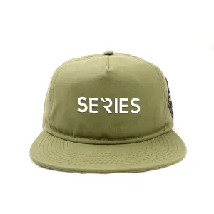 SERIES SUMMIT 5 PANEL HAT - OLIVE