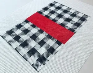 SF-02A - BUFFALO PLAID, BLACK/RED