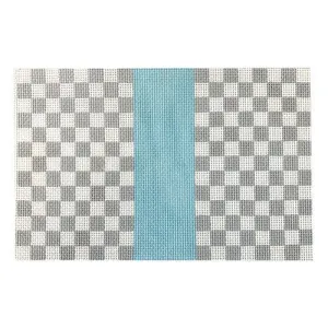 SF-06F - LOUIS SQUARES, GRAY/BLUE