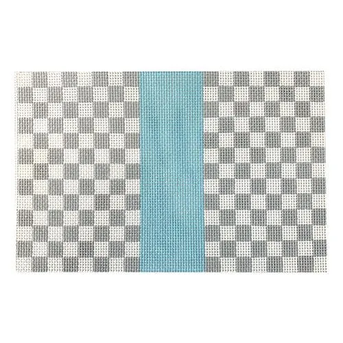 SF-06F - LOUIS SQUARES, GRAY/BLUE