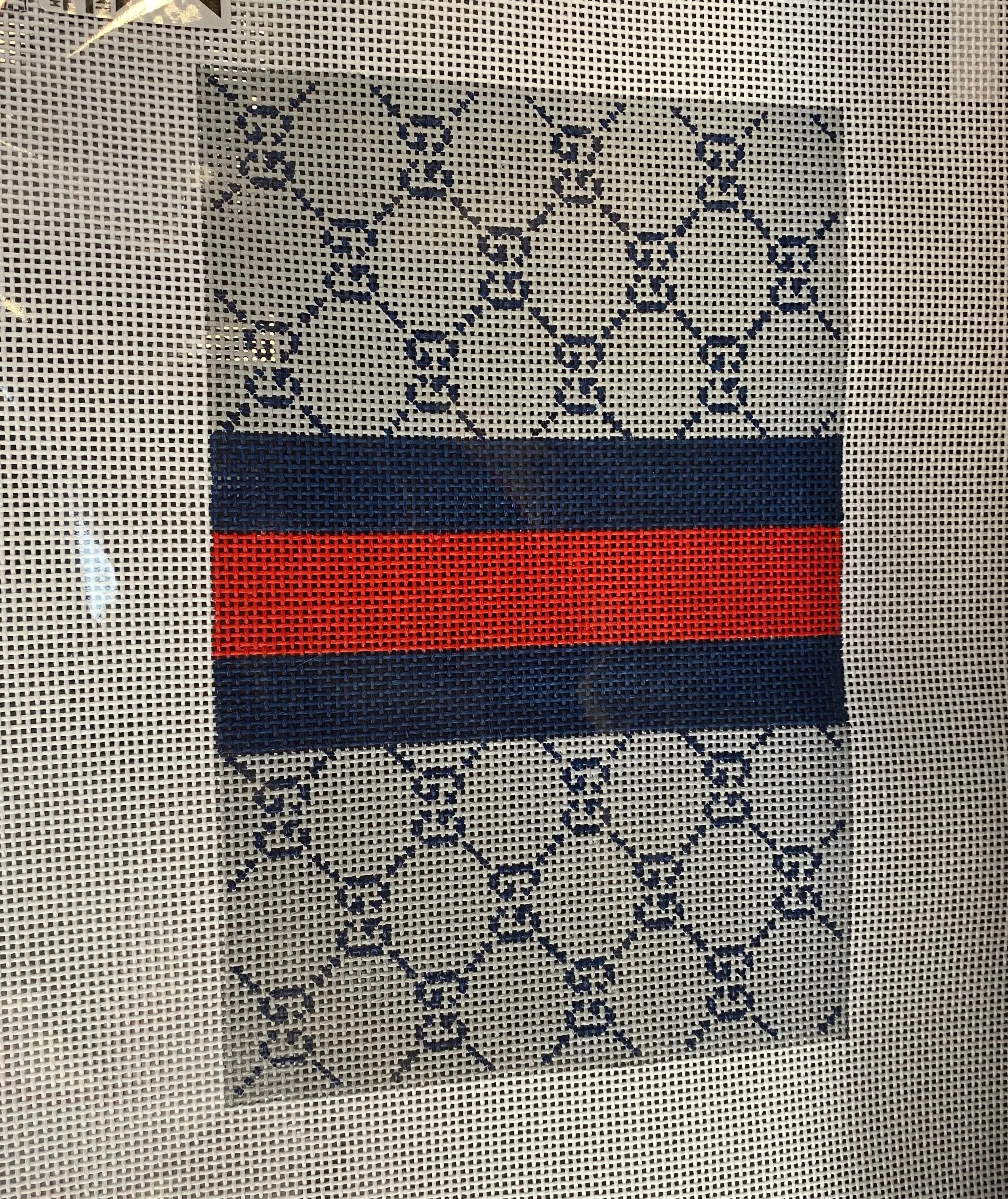 SF-21A - G AND STRIPES, GRAY/BLUE