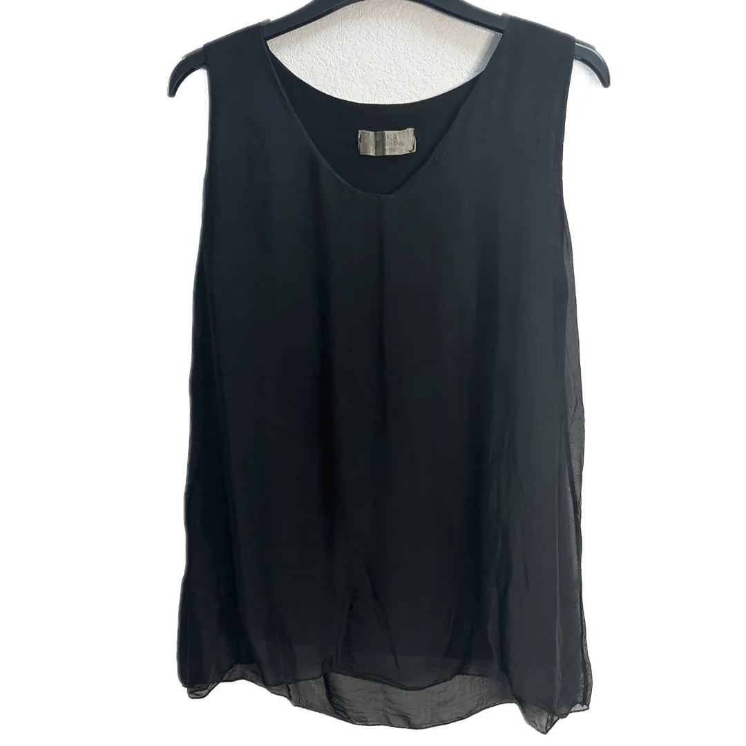 Silk V-Neck Tank