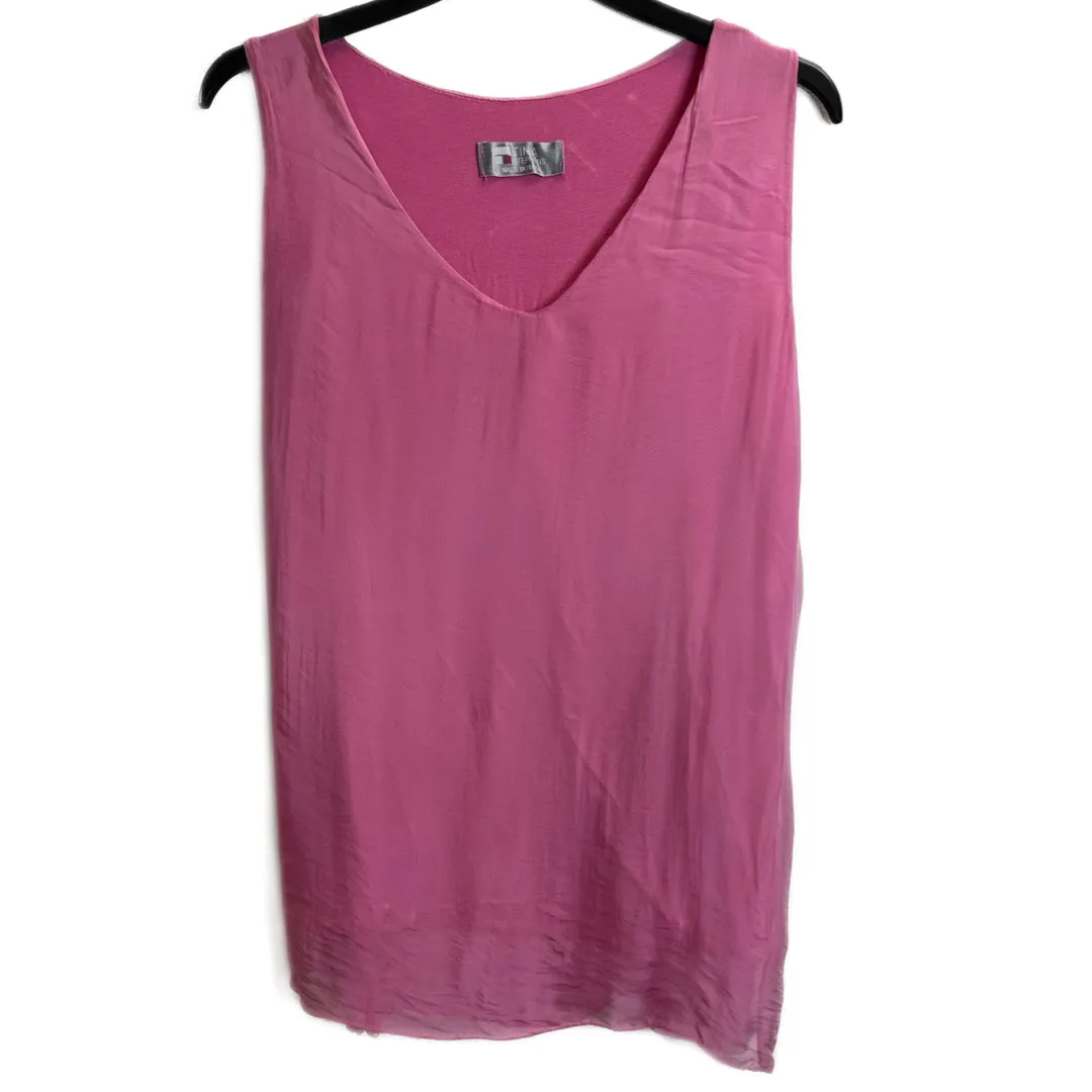 Silk V-Neck Tank