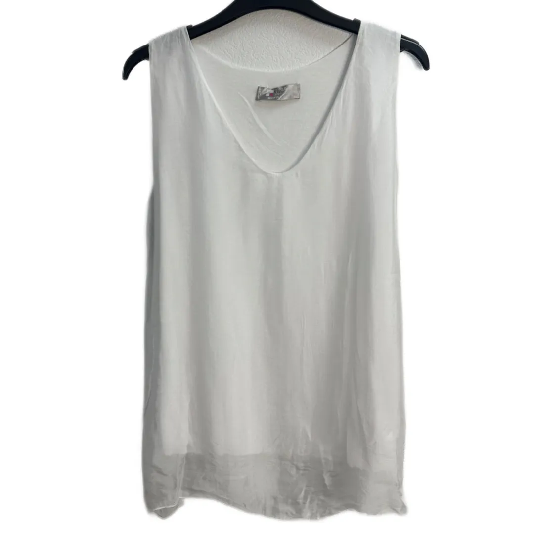 Silk V-Neck Tank