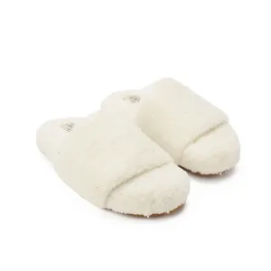 Slipper Fur Off White