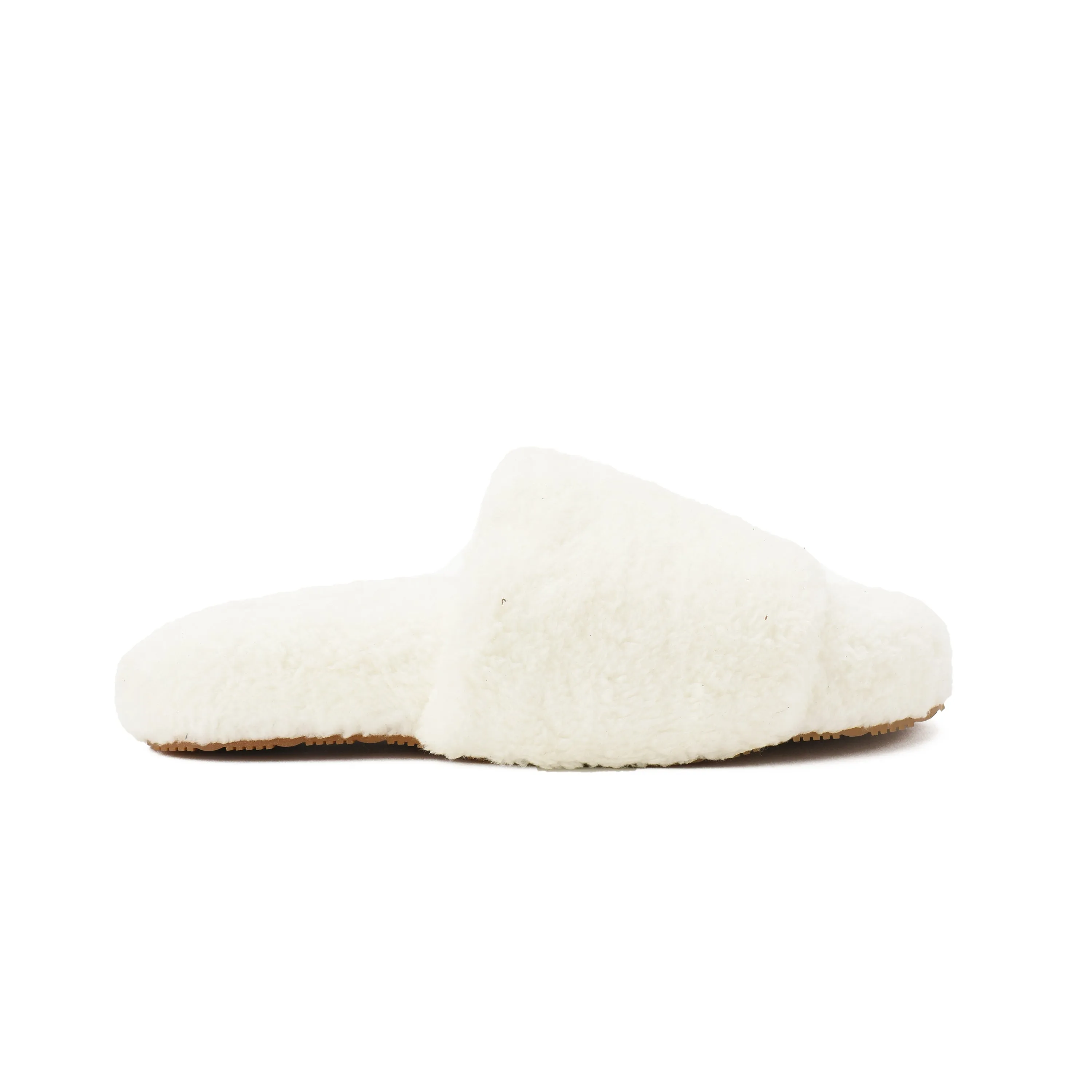 Slipper Fur Off White