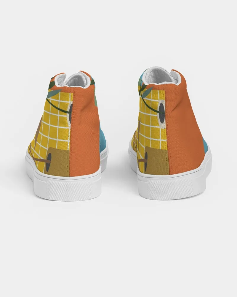 SMF Afternoon Tea Feminine Hightop Canvas Shoe