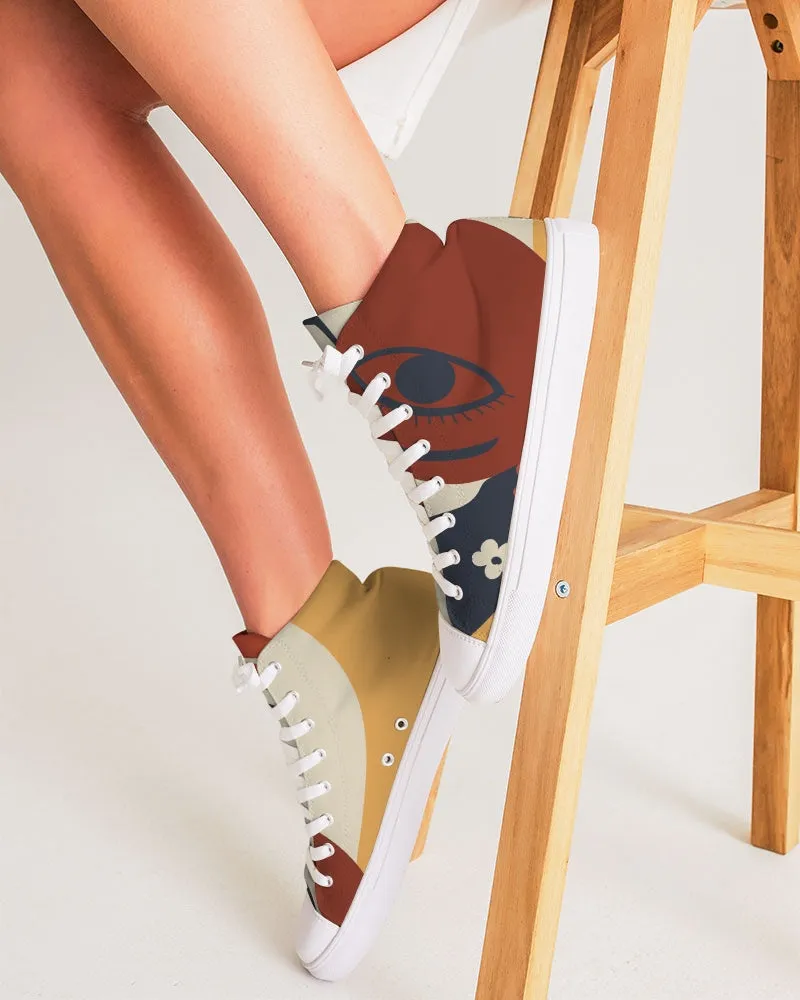 SMF My Lady Feminine Hightop Canvas Shoe