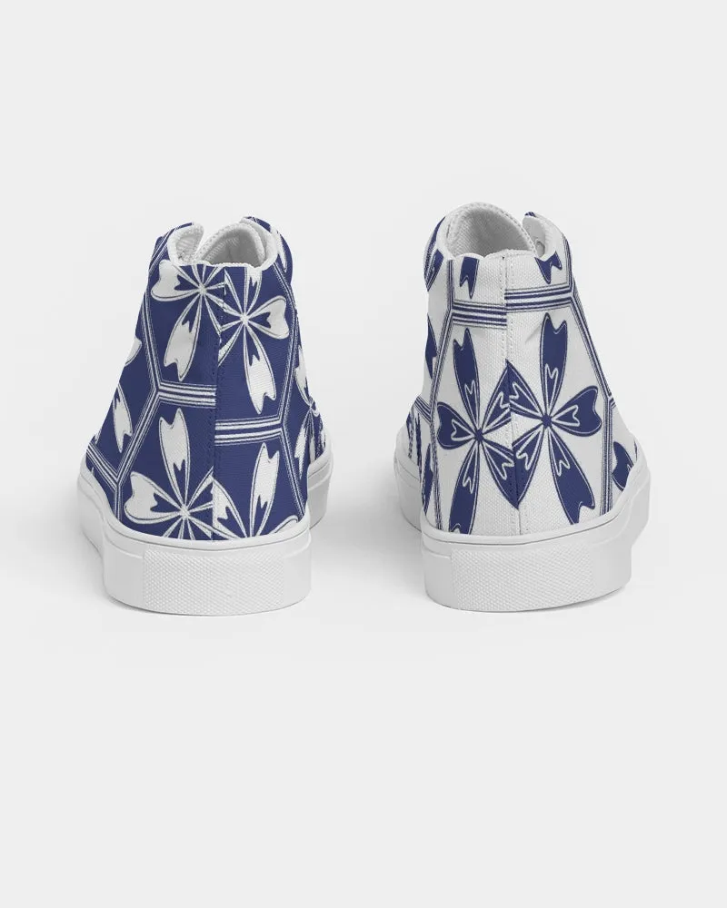 SMF Sakura Feminine Hightop Canvas Shoe