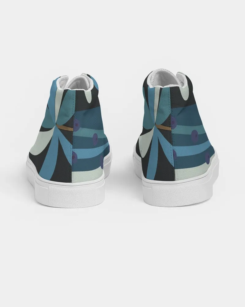 SMF Tear Masculine Hightop Canvas Shoe