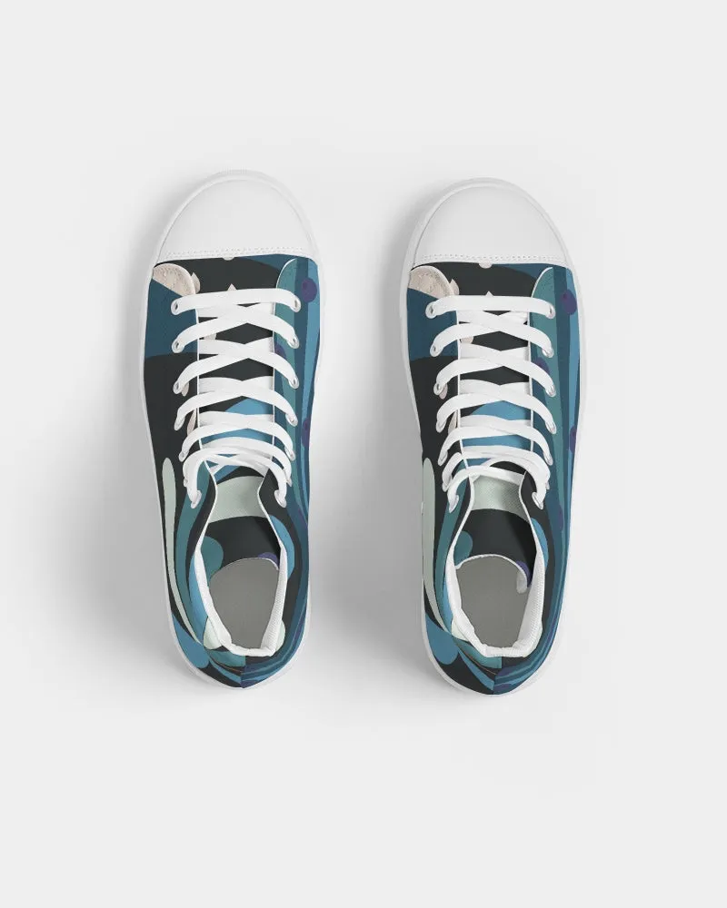 SMF Tear Masculine Hightop Canvas Shoe